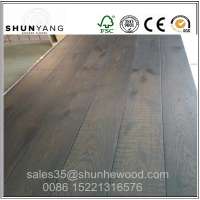 Antique Style Fumed&Smoked European French White Oak Flooring Manufacture