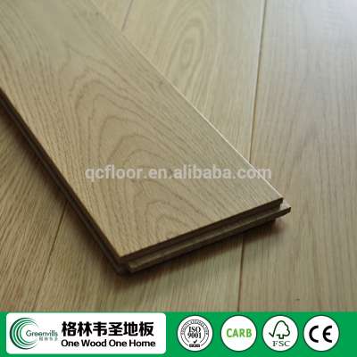 Hot Sale Indoor Materials Natural Oak Solid Wood Flooring